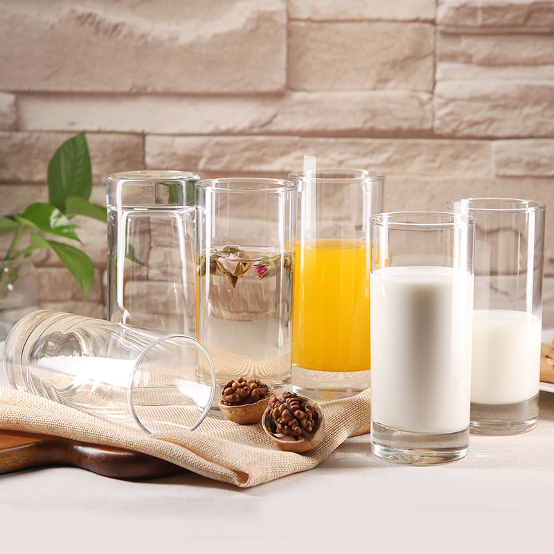 Verres à eau en verre vides 240 ml 300 ml Utilisation de boissons