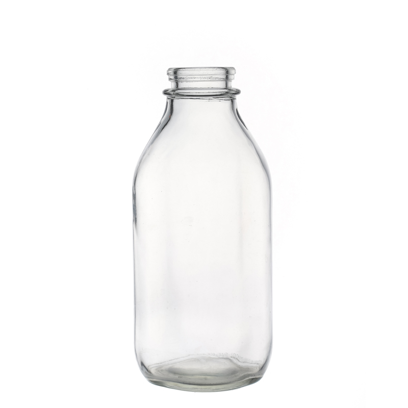 Fabricants de bouteilles en verre 1000 ml de verre pour le lait en gros d'emballages de boissons bouteilles de boisson