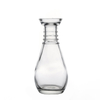Décoration de la maison de vase à fleurs en verre clair fantaisie 120 ml