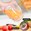 Ustensiles de cuisine en verre 450ml 750ml Pots en verre d'emballage alimentaire avec couvercle d'étanchéité