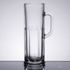 Tasses à bière en verre de conception mince de 600 ml avec impression de logo personnalisé