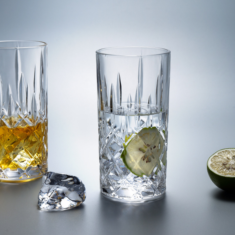 Verre Highball Gobelets en verre d'eau potable de 400 ml