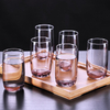 Ensembles de tasses à eau en verre 280 ml à usage familial