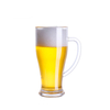 500 ml 700 ml grands verres à bière avec poignée pour la fête