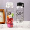 Bouteilles en verre de boisson de borusilicate 500 ml