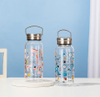 Bouteilles d'eau en verre de silex de 1000 ml avec impression personnalisée