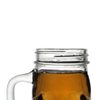 Coupes de boisson de boisson en verre de verre de crâne de 300 ml avec couvercle à vis