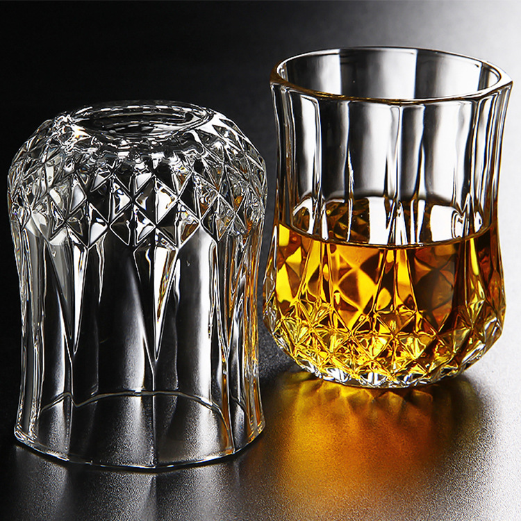 Tasses d'alcool à boire en verre de 230 ml pour whisky vodka