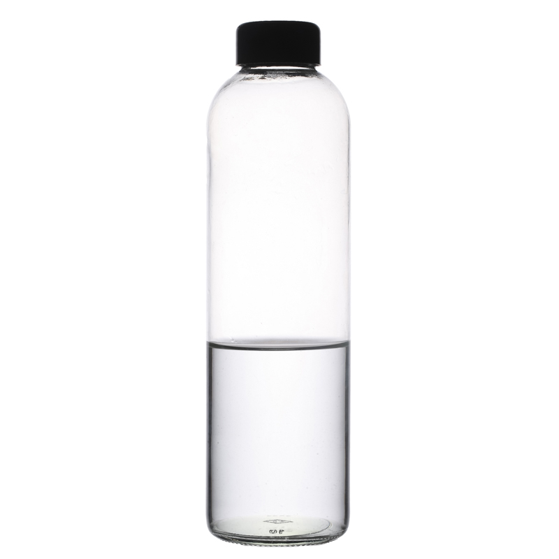 Bouteilles d'eau de 750 ml Emballage en verre Bouteille de jus de boisson en gros